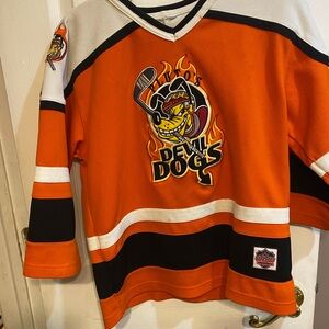 Disney Pluto Devil Dogs Hockey Jersey
